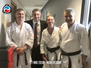 6 nouvelles ceintures noires de karaté à Blagnac