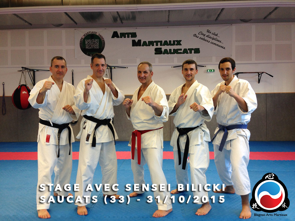 stage karate avec bernard bilicki