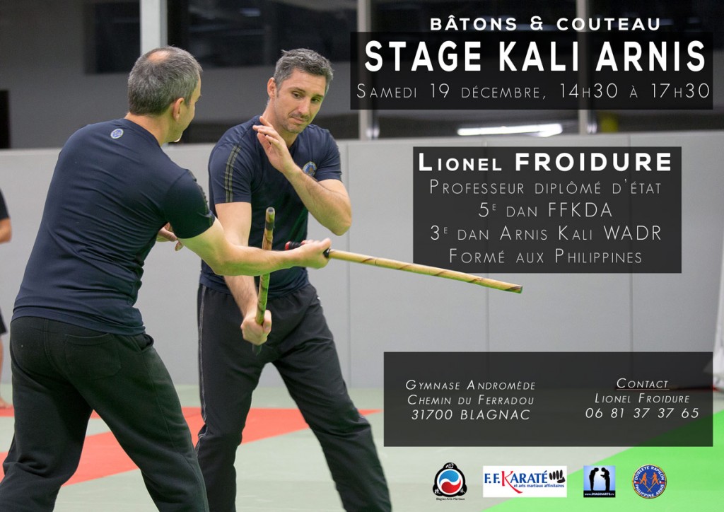 stage arnis kali à blagnac toulouse