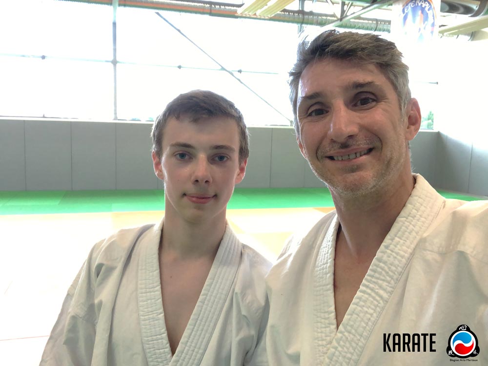 Axel assistant fédéral Karaté à Blagnac